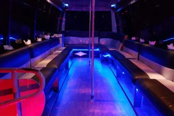 20 Passenger Party Bus Rental Queen Ann