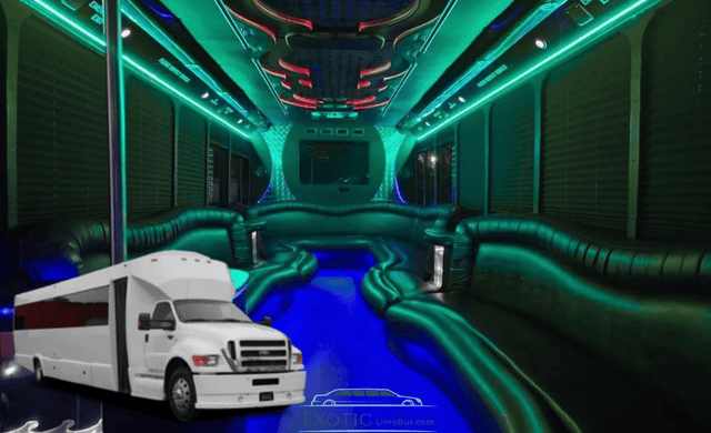 25 Passengers Party Bus Rental