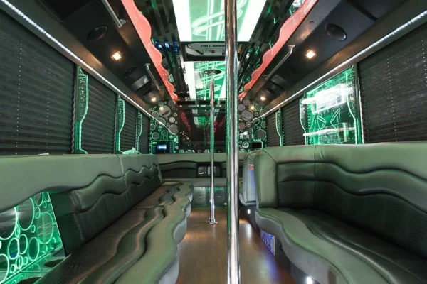 28 Passengers Party Bus Rental