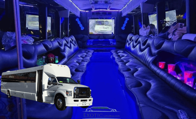 35 Passengers Party Bus Rental