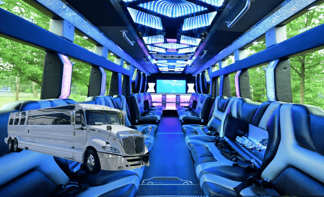 40 Passenger Party Bus Rental pro star transformer