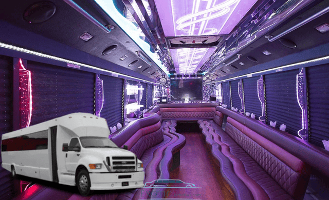 40 Passengers Party Bus Rental