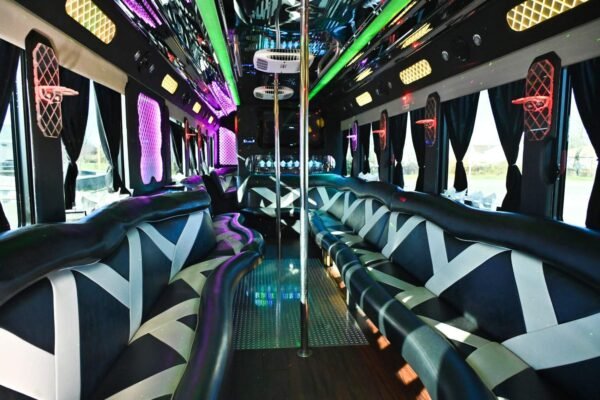 46 Passengers Club on wheels Party Bus Rental