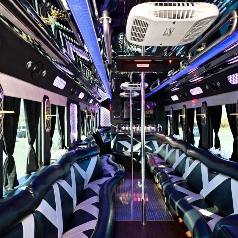 46 Passengers Club on wheels Party Bus Rental