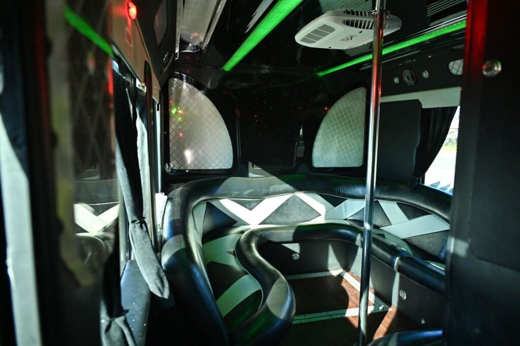 46 Passengers Club on wheels Party Bus Rental