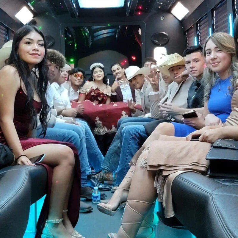 50 Passenger Party Bus Rental Ford F750