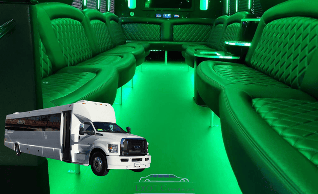 50 Passenger Party Bus Rental Ford F750